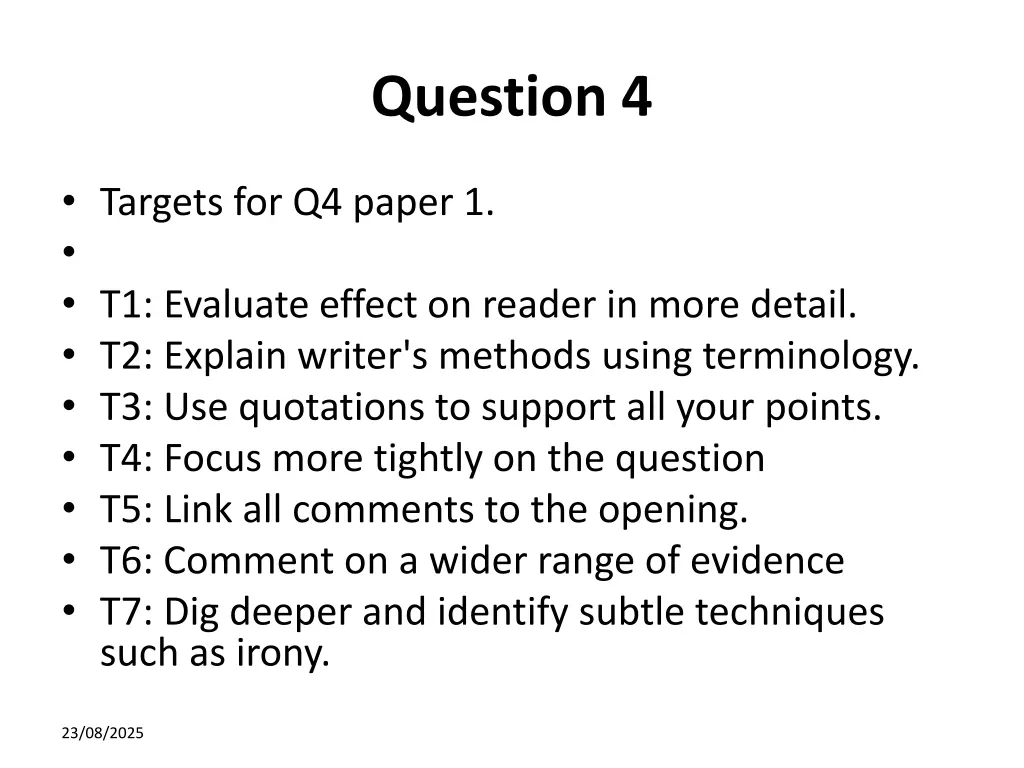 question 4