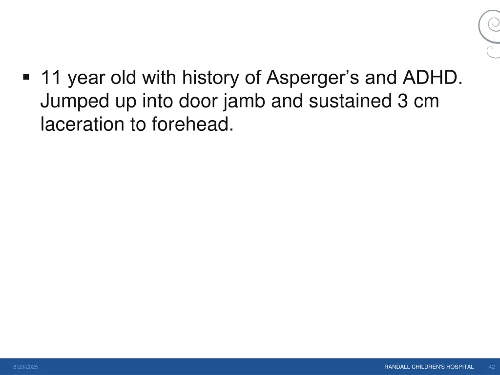 11 year old with history of asperger s and adhd