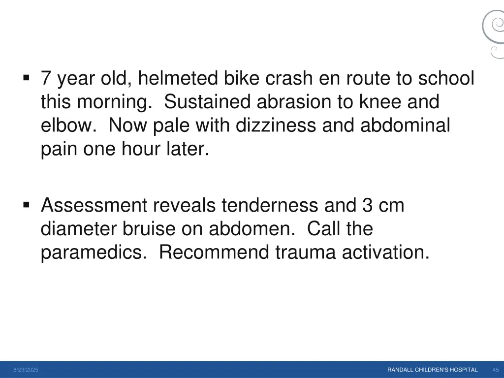 7 year old helmeted bike crash en route to school 1