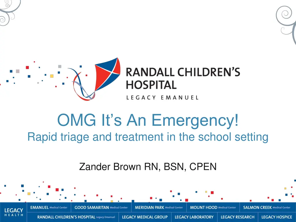omg it s an emergency rapid triage and treatment