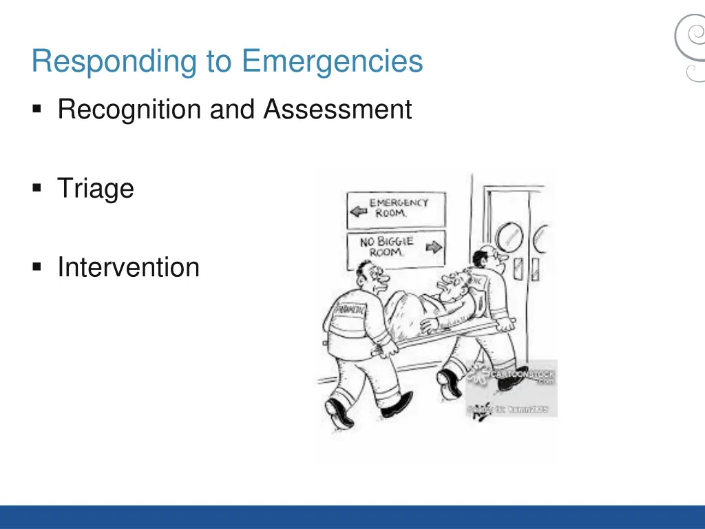 responding to emergencies