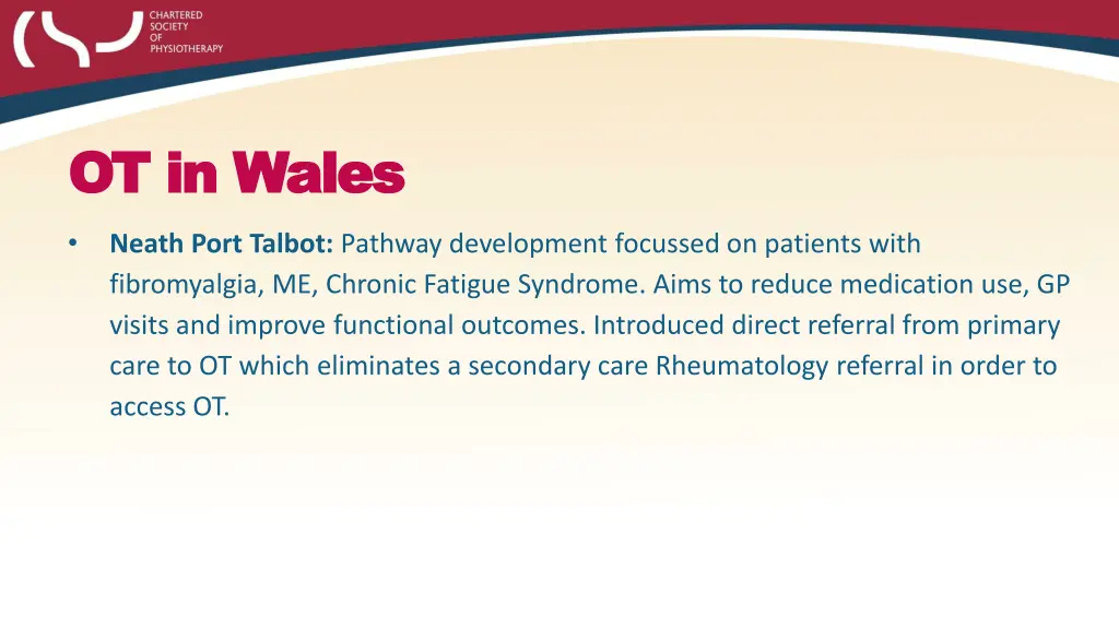 ot in wales ot in wales