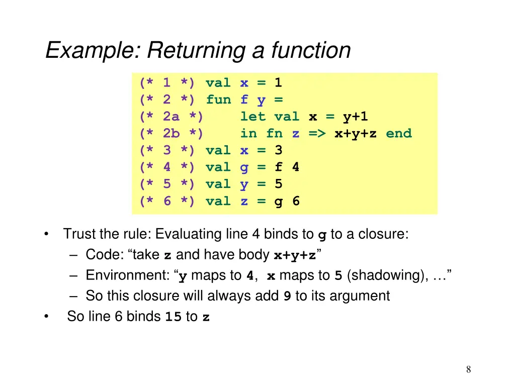 example returning a function