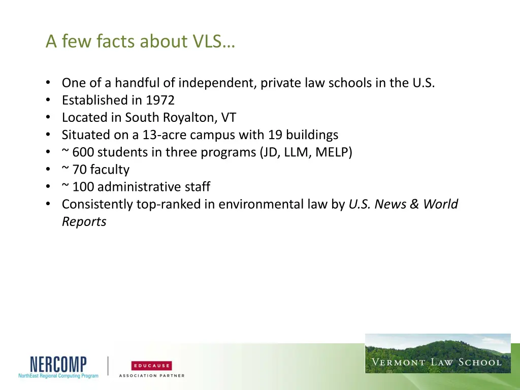 a few facts about vls
