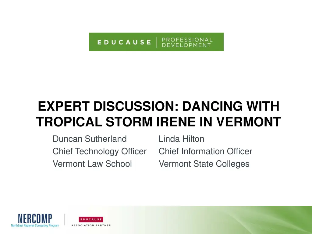 expert discussion dancing with tropical storm