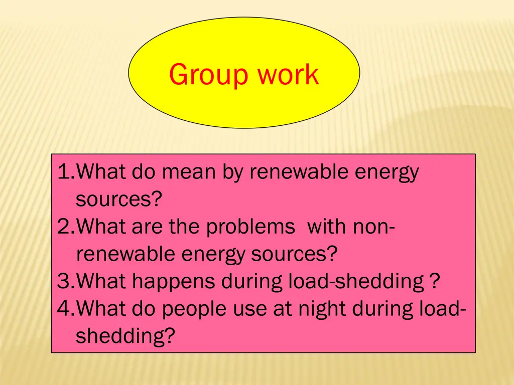 group work
