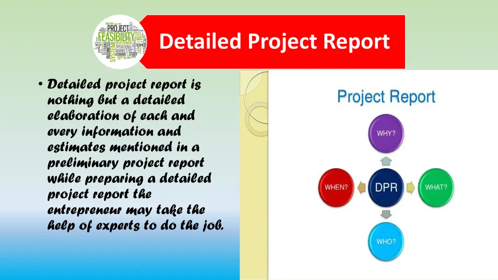 detailed project report