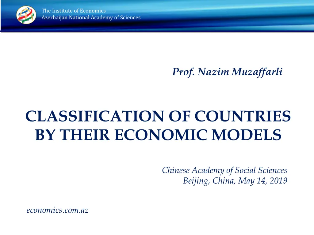 the institute of economics azerbaijan national