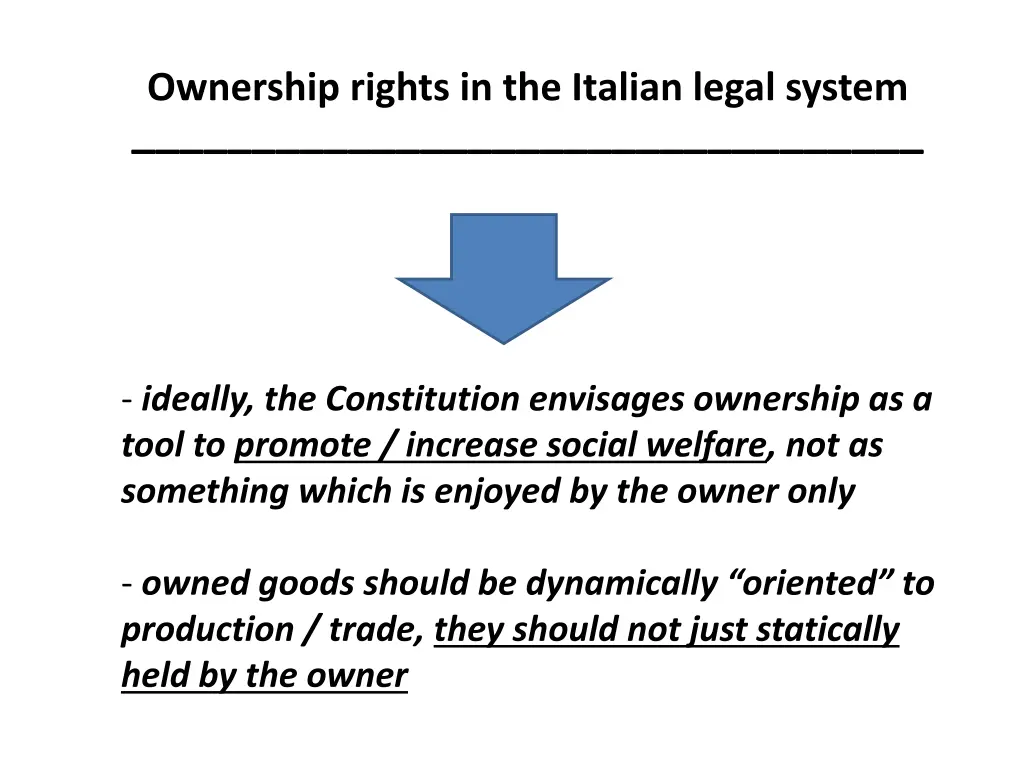 ownership rights in the italian legal system 2