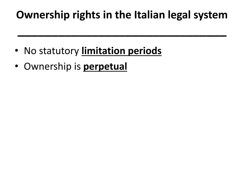 ownership rights in the italian legal system 4