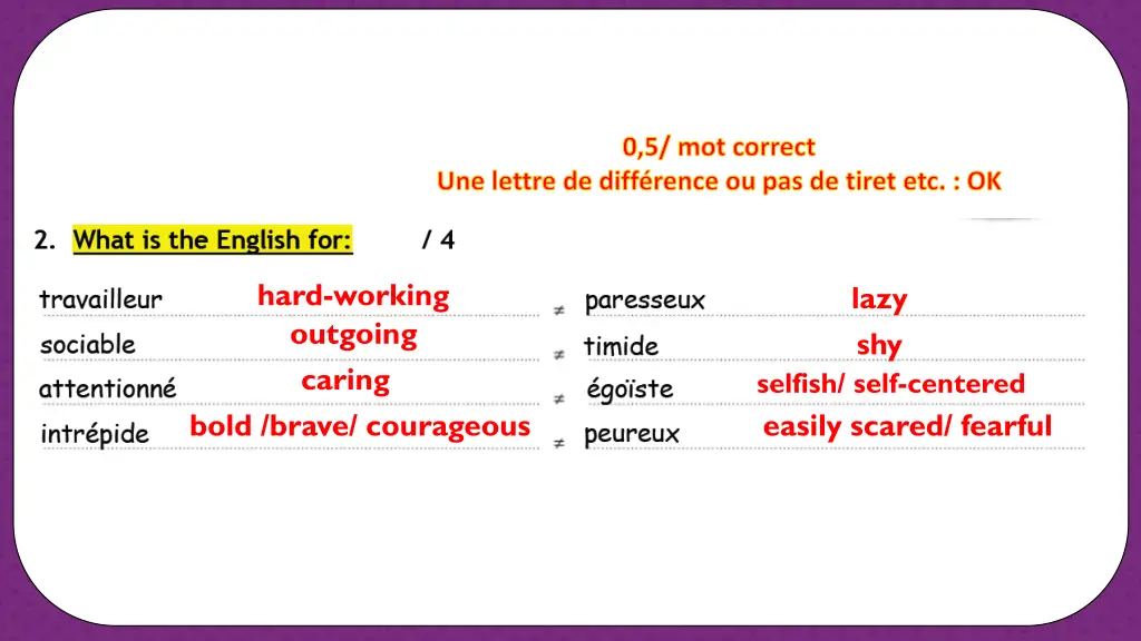 0 5 mot correct