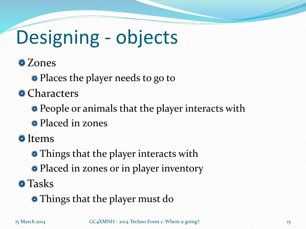 designing objects