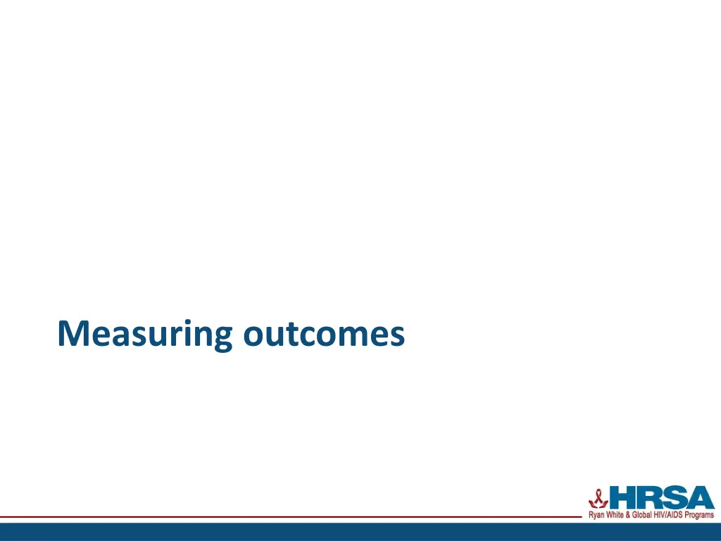 measuring outcomes