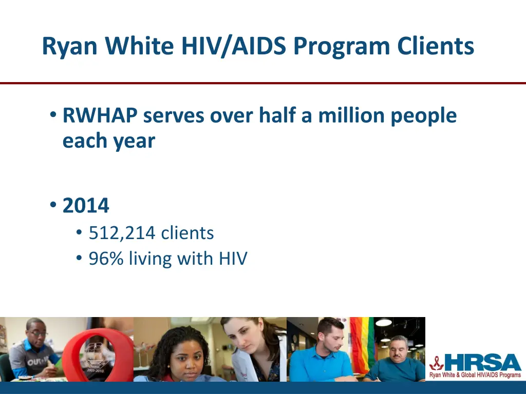 ryan white hiv aids program clients