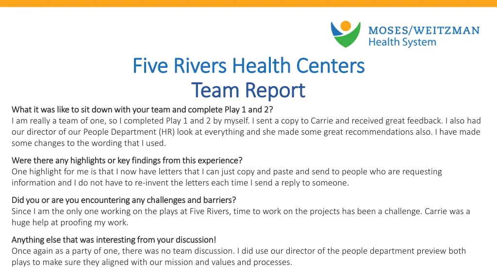 five rivers health centers five rivers health