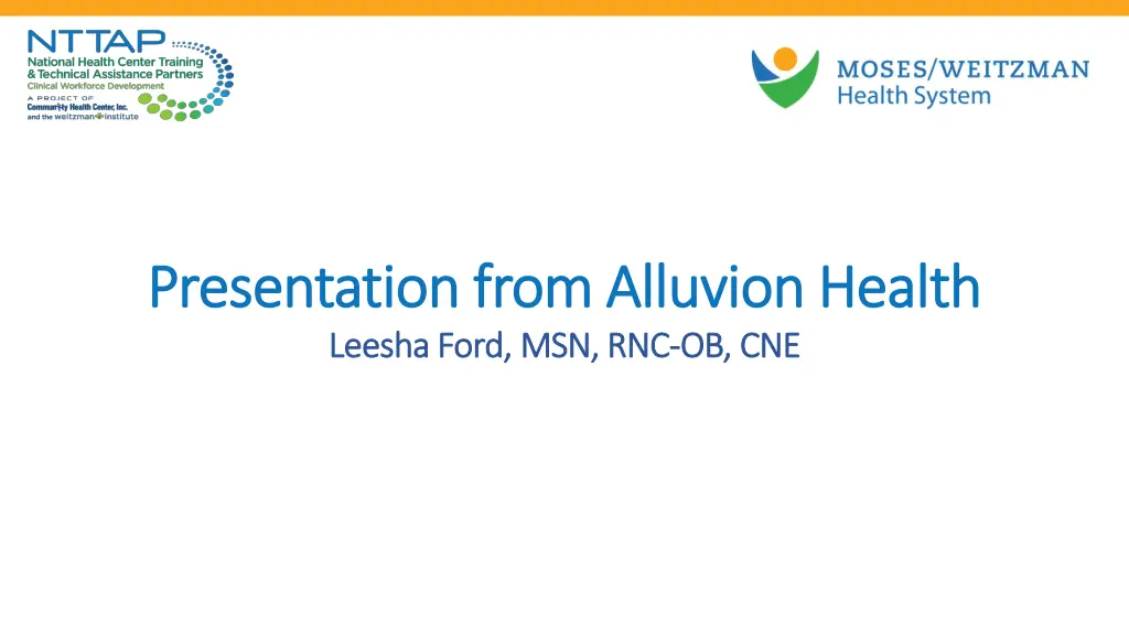 presentation presentation from alluvion health