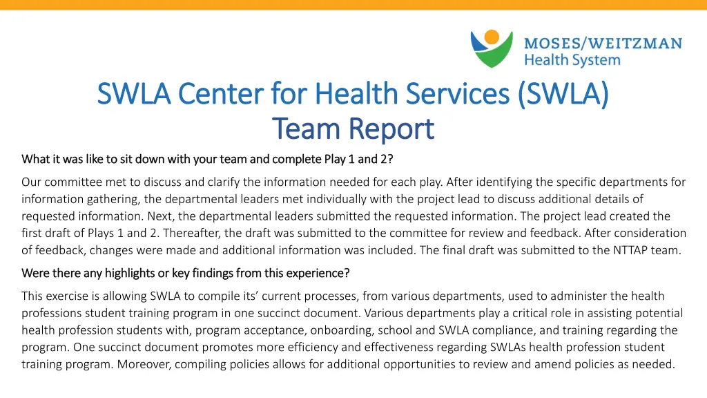 swla center for health services swla swla center