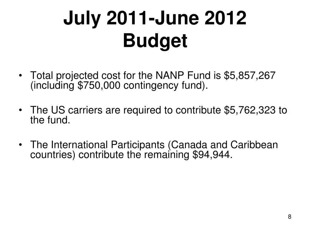 july 2011 june 2012 budget