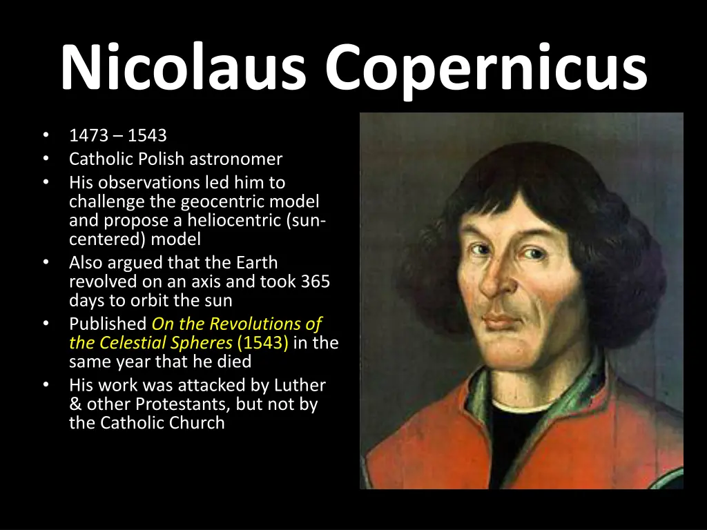 nicolaus copernicus