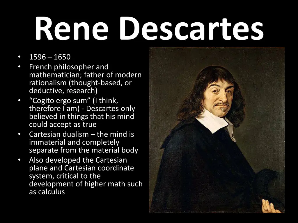 rene descartes