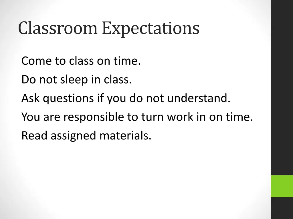 classroomexpectations