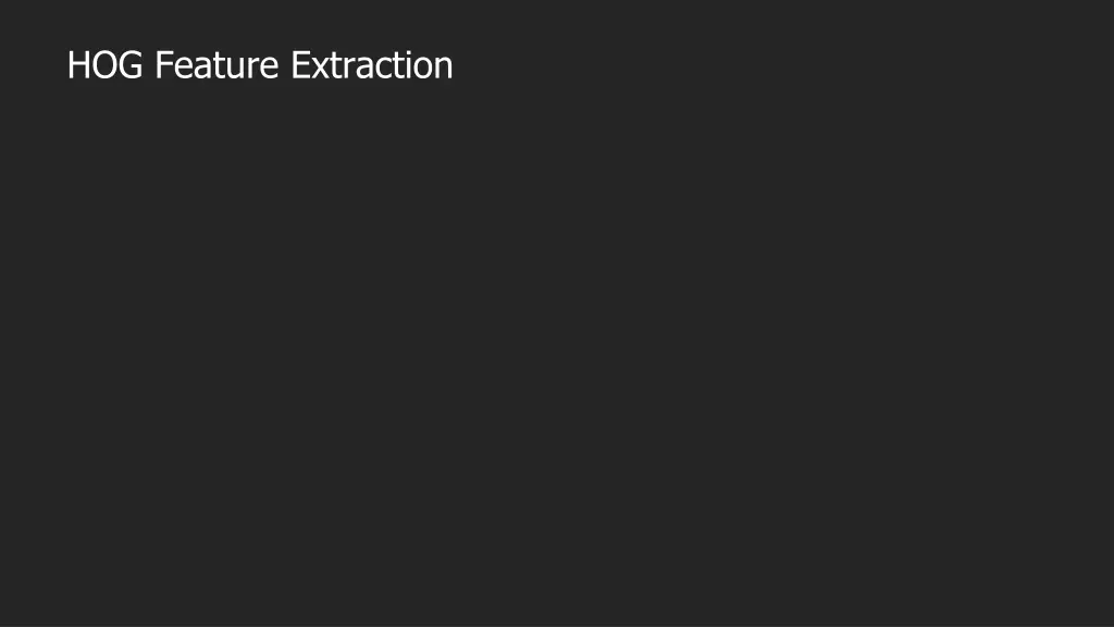 hog feature extraction