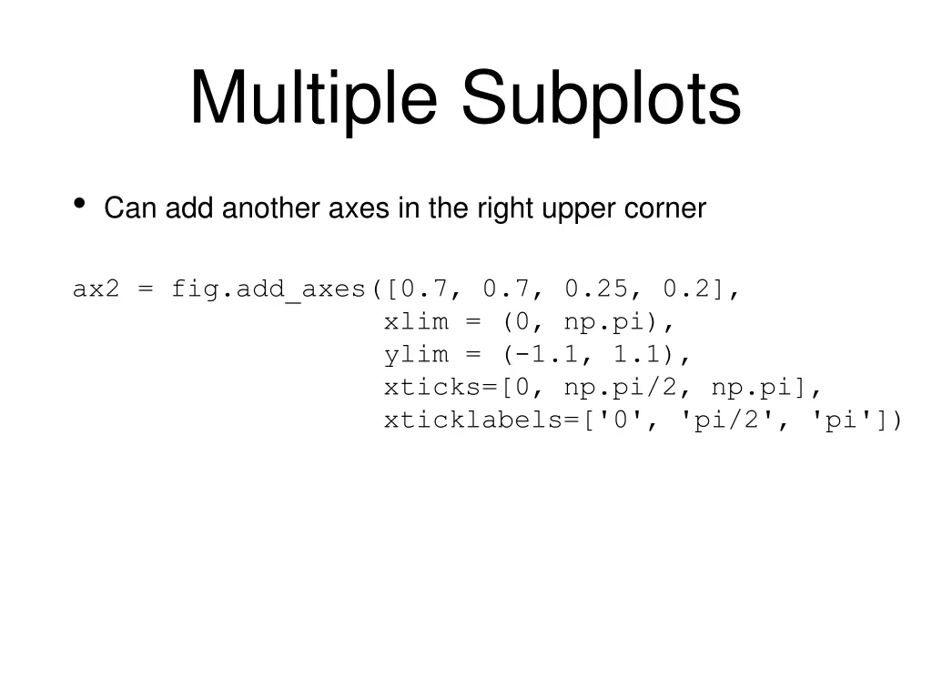multiple subplots 2