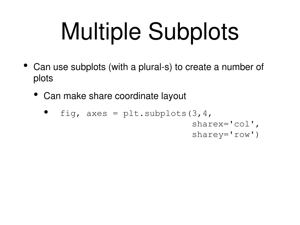 multiple subplots 7