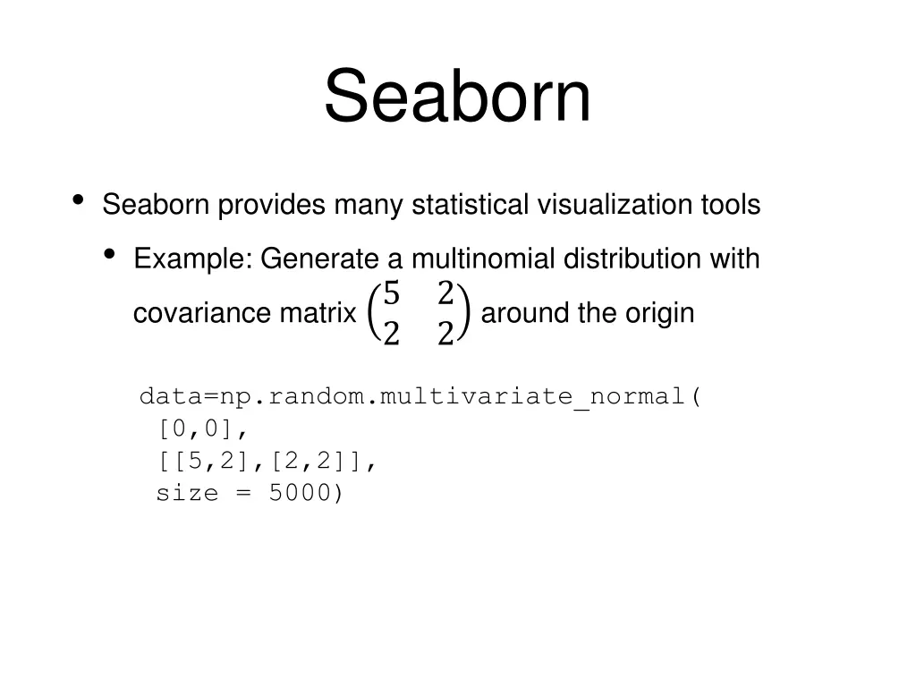 seaborn 6