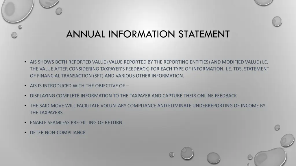 annual information statement