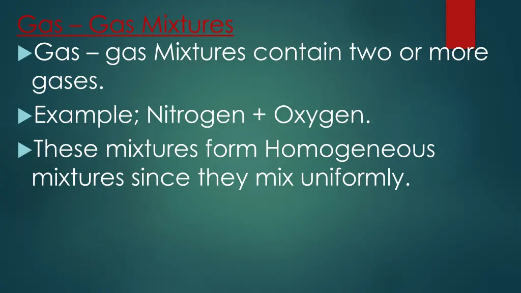 gas gas mixtures gas gas mixtures contain