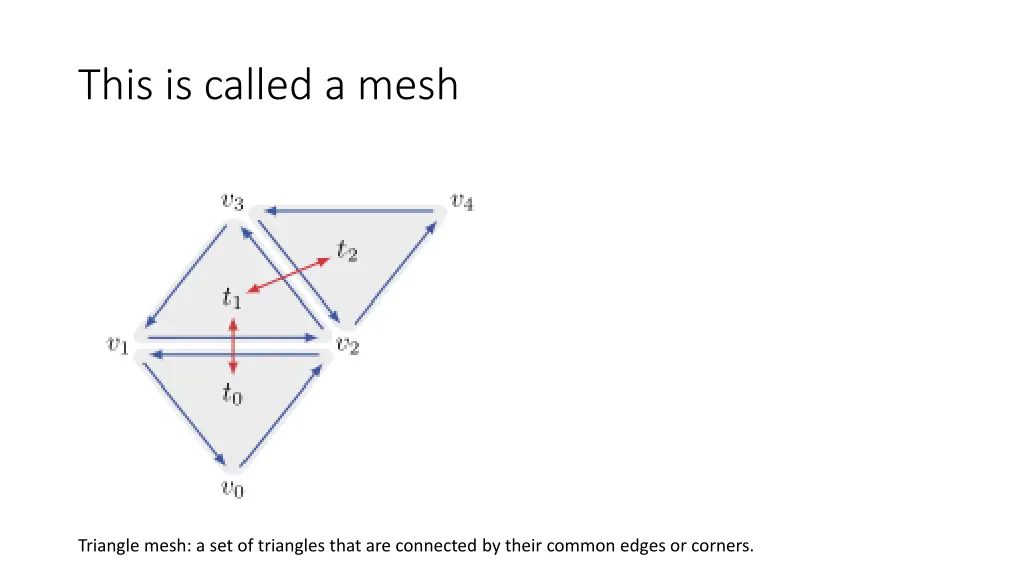 this is called a mesh