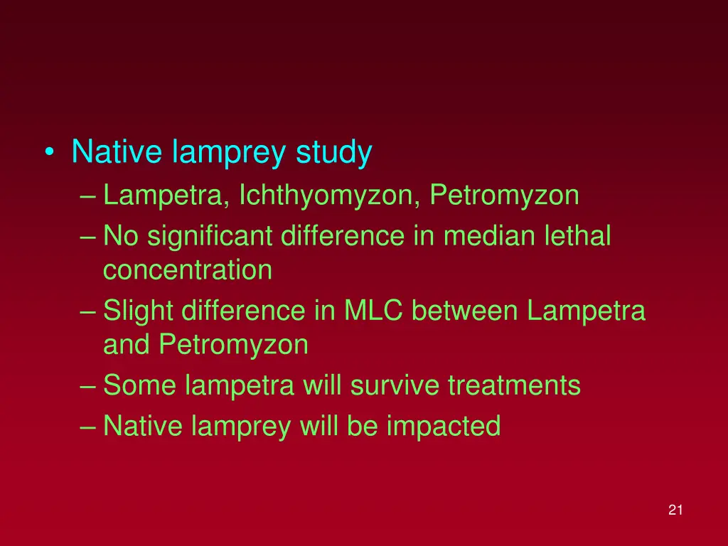 native lamprey study lampetra ichthyomyzon