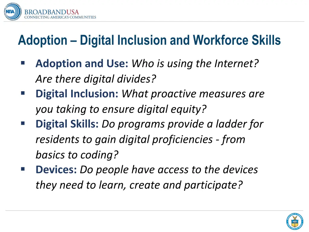 adoption digital inclusion and workforce skills