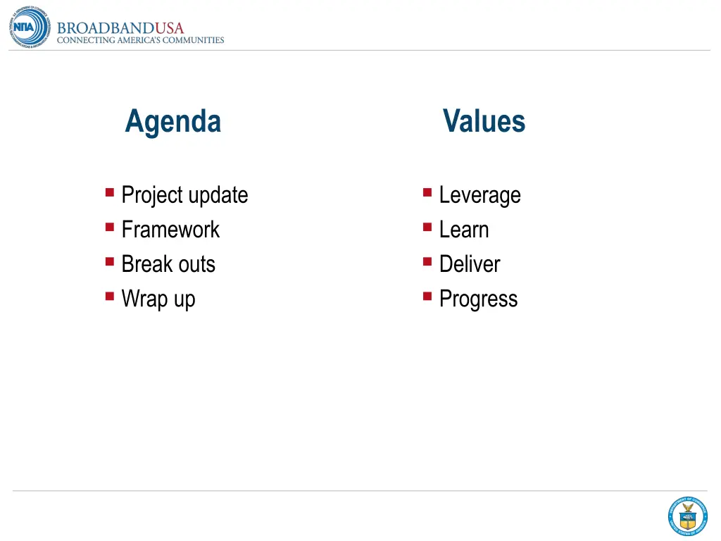 agenda