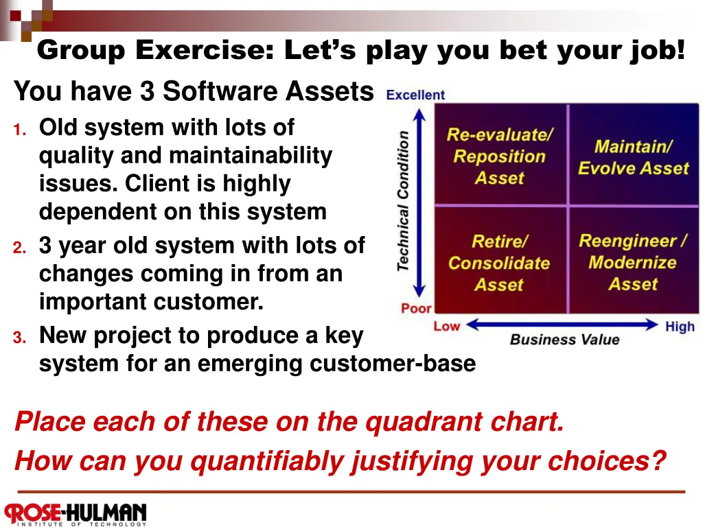 group exercise let s play you bet your