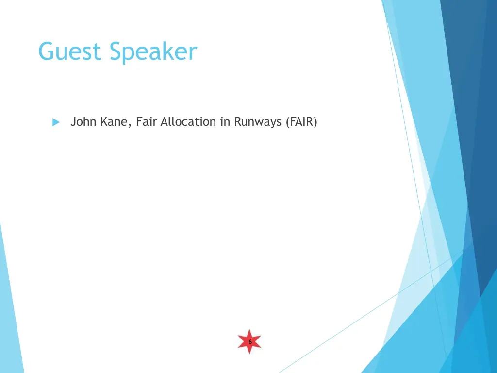 guest speaker