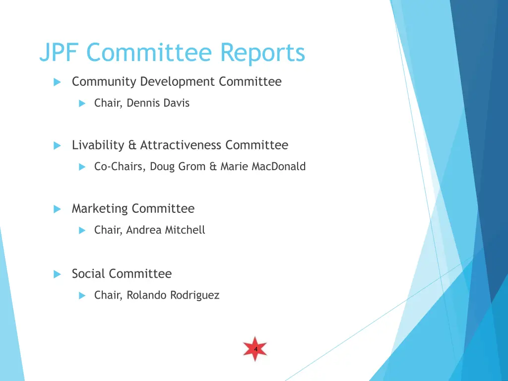 jpf committee reports