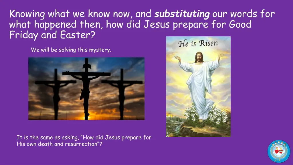 knowing what we know now and substituting
