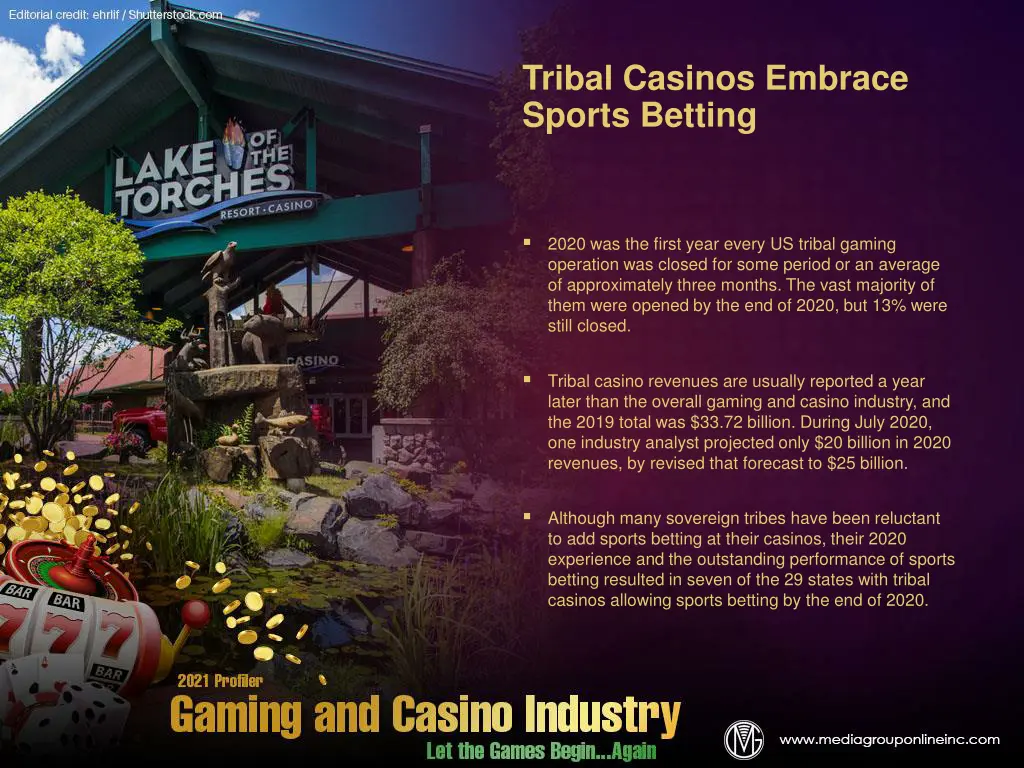 tribal casinos embrace sports betting