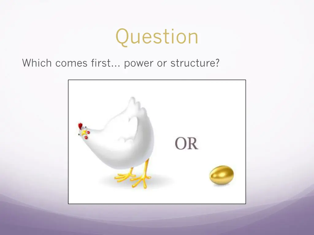 question