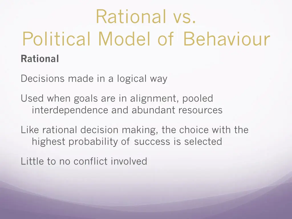 rational vs