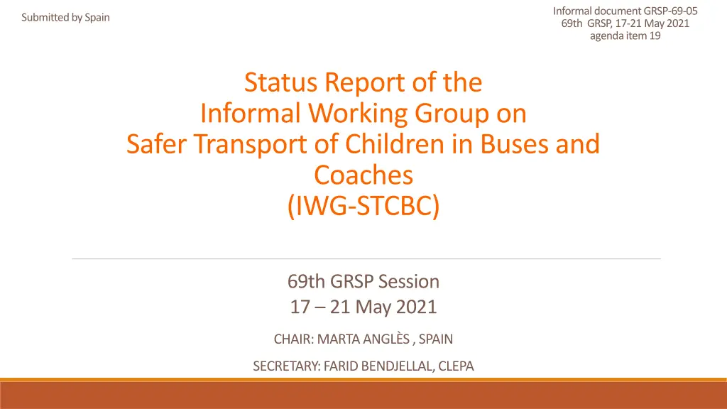 informal document grsp 69 05 69th grsp