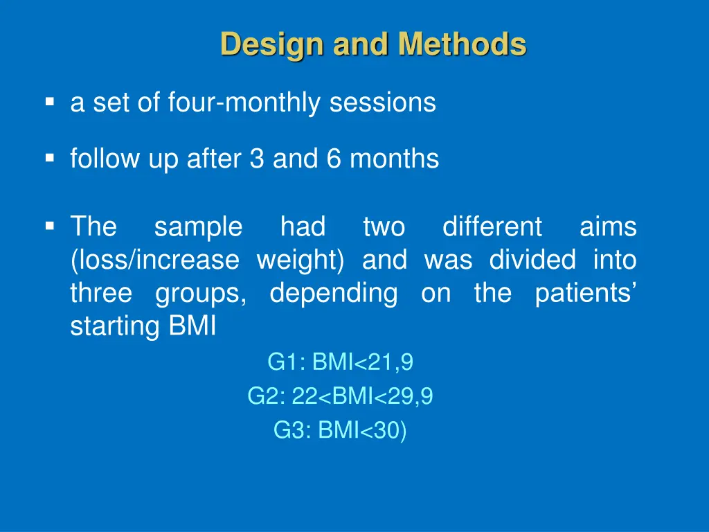 design and methods 1