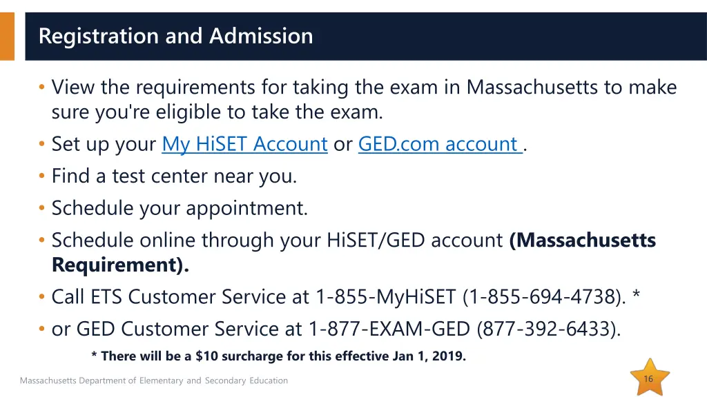 registration and admission 2