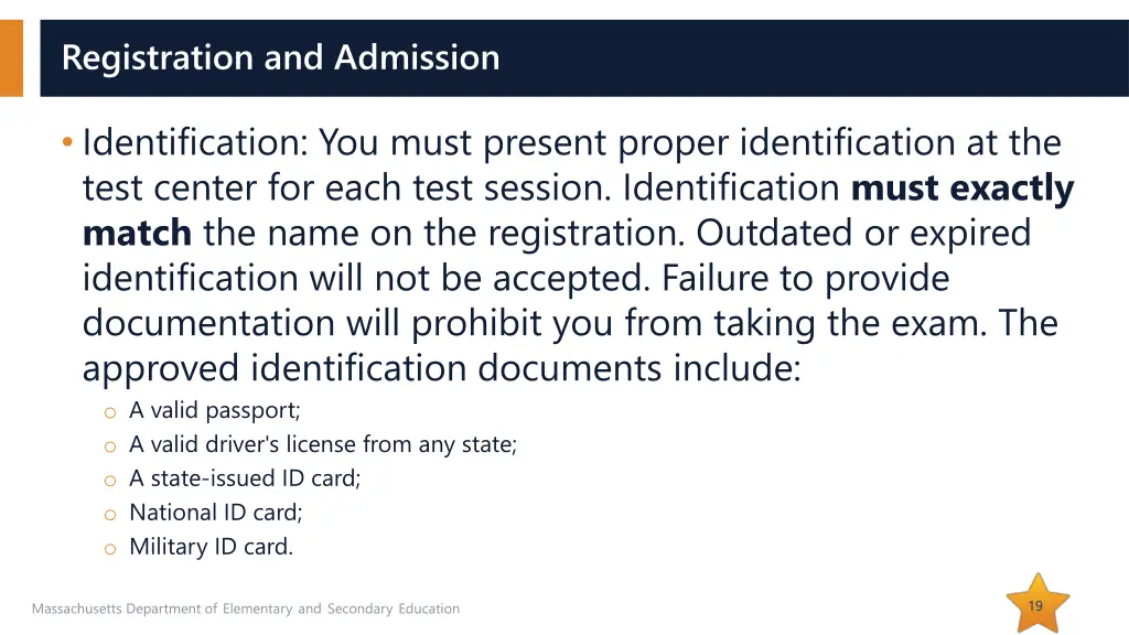 registration and admission 5