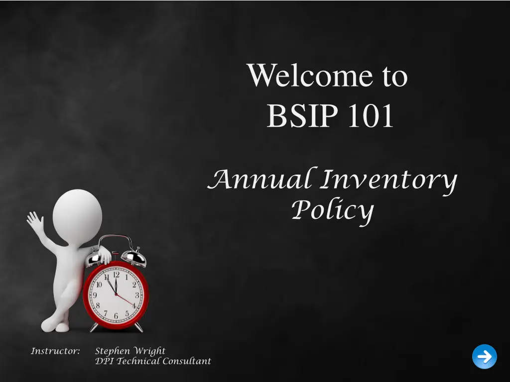 welcome to bsip 101