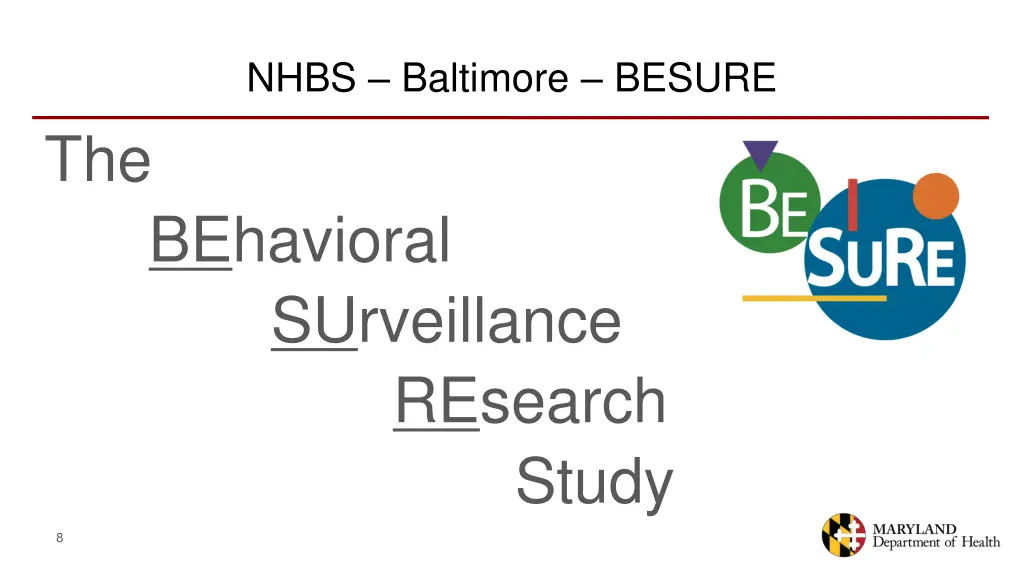 nhbs baltimore besure