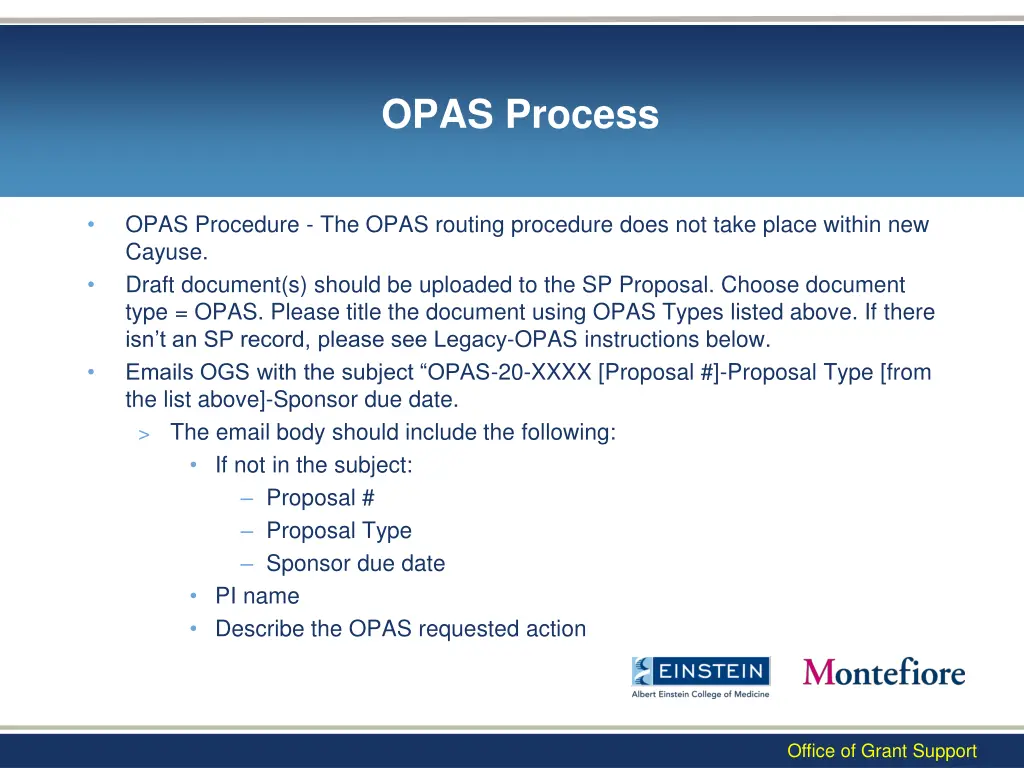 opas process