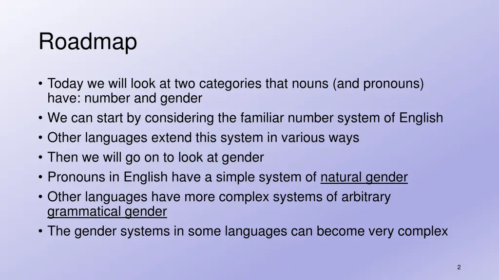 roadmap